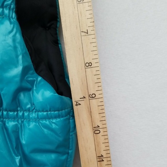 SWITCHER WOMENS VEST GREEN MEDIUM M PUFFER WATER REPELLENT SLEEVELESS FULL ZIP - Picture 5 of 12